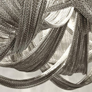 Plafonnier chaîne en aluminium Tassel