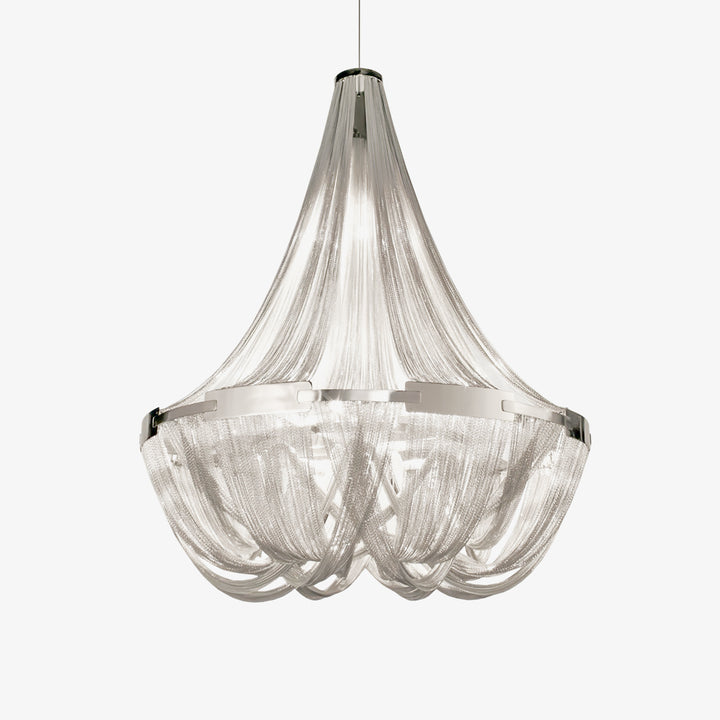 Tassel Aluminum Chain Chandelier - Vakkerlight