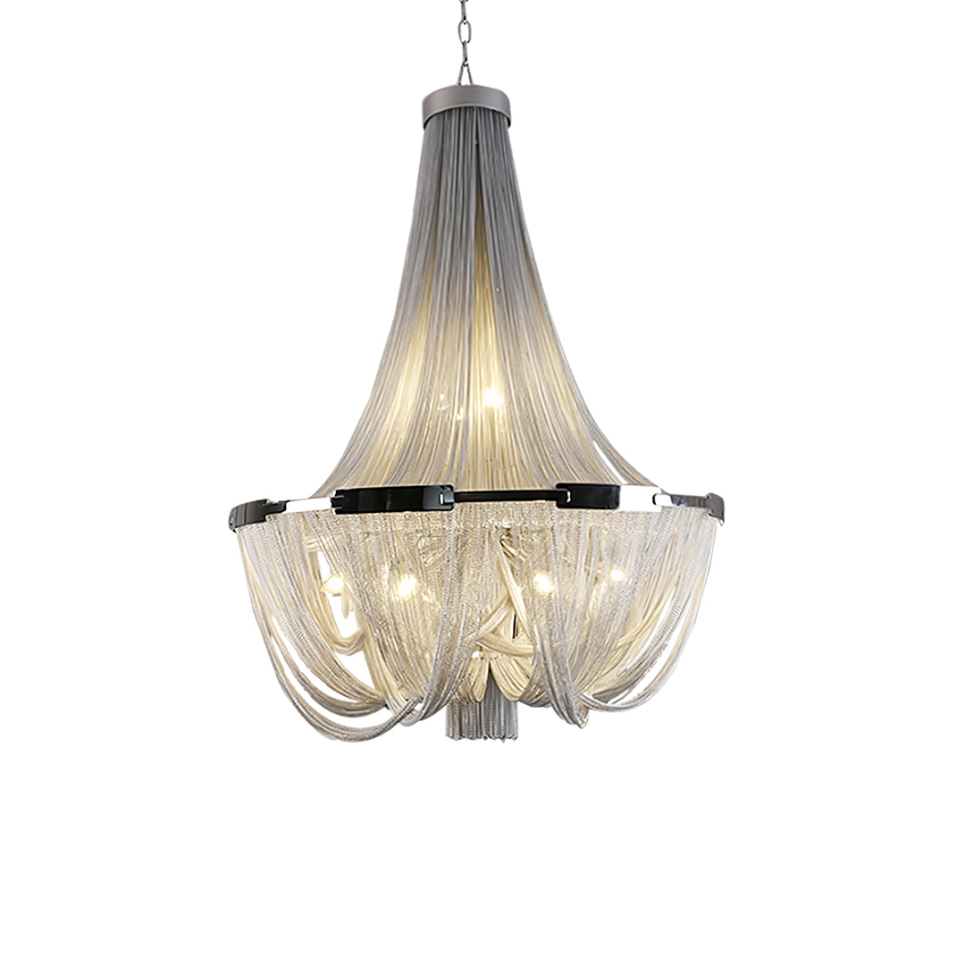 Tassel Aluminum Chain Chandelier - Vakkerlight