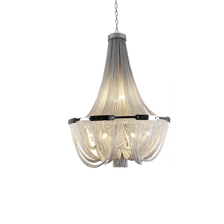 Tassel Aluminum Chain Chandelier - Vakkerlight