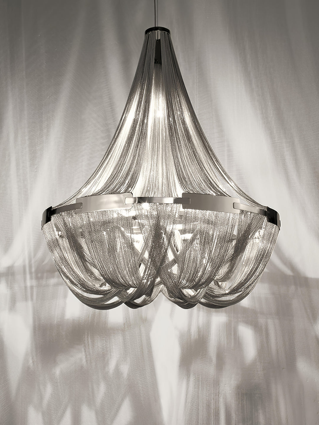 Tassel Aluminum Chain Chandelier - Vakkerlight