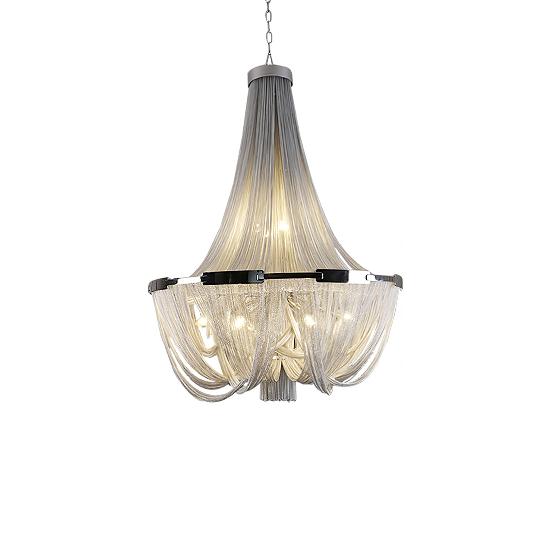 Tassel Aluminum Chain Chandelier - Vakkerlight