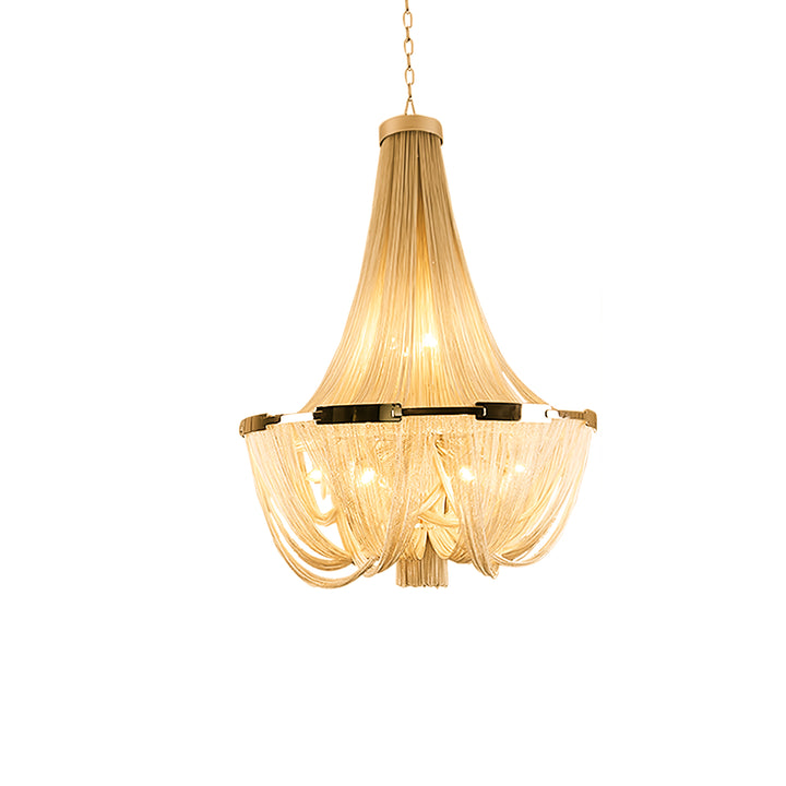 Tassel Aluminum Chain Chandelier - Vakkerlight