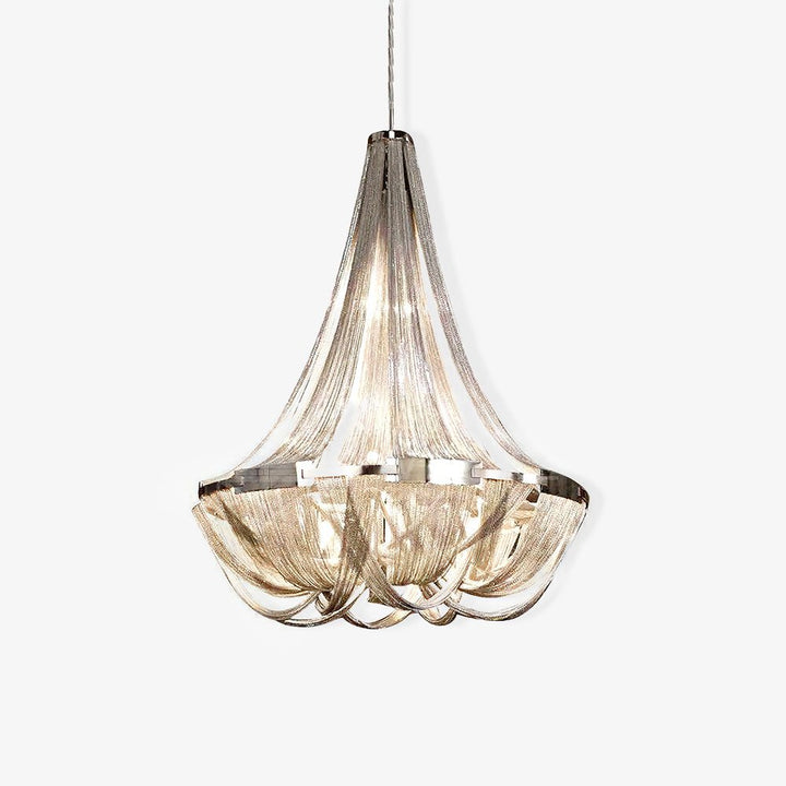 Tassel Aluminum Chain Chandelier - Vakkerlight