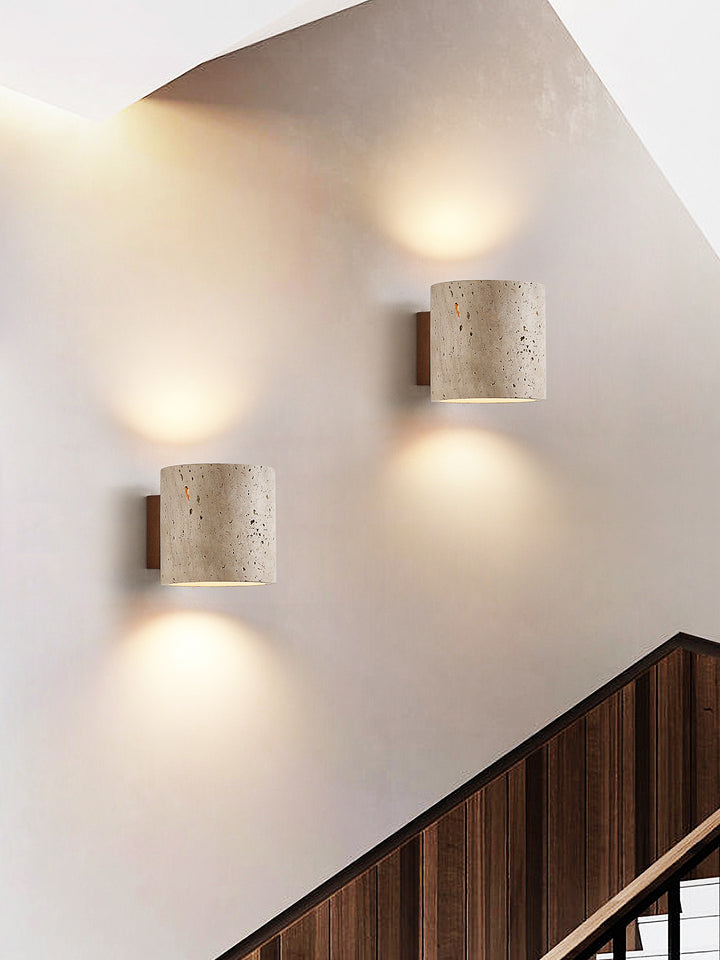 Tavian Travertine Wall Lamp - Vakkerlight