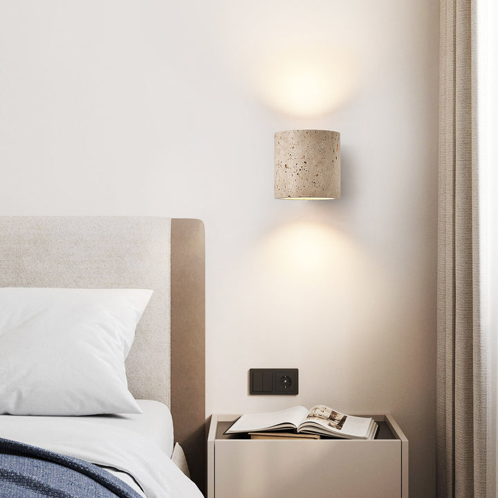 Tavian Travertine Wall Lamp - Vakkerlight