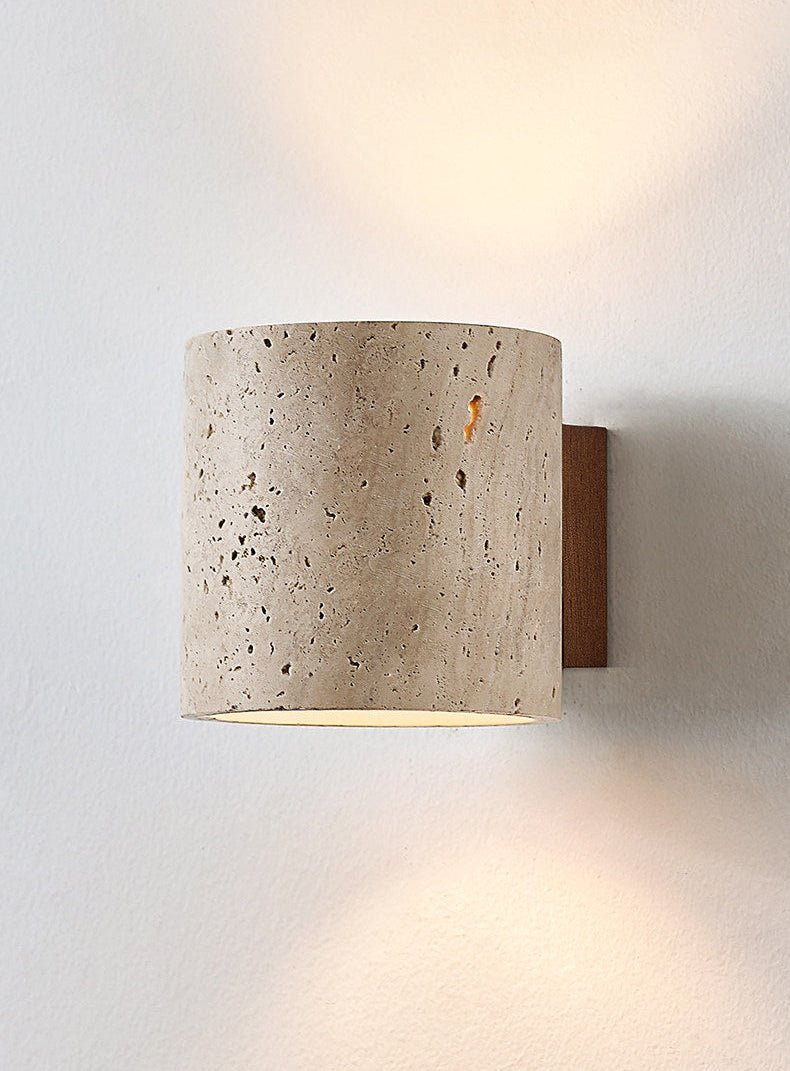 Tavian Travertine Wall Lamp - Vakkerlight