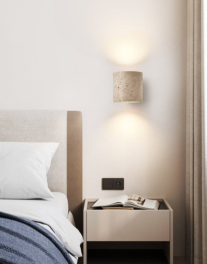 Tavian Travertine Wall Lamp - Vakkerlight