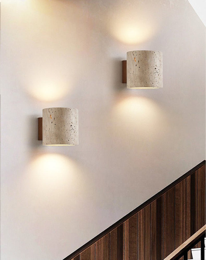 Tavian Travertine Wall Lamp - Vakkerlight