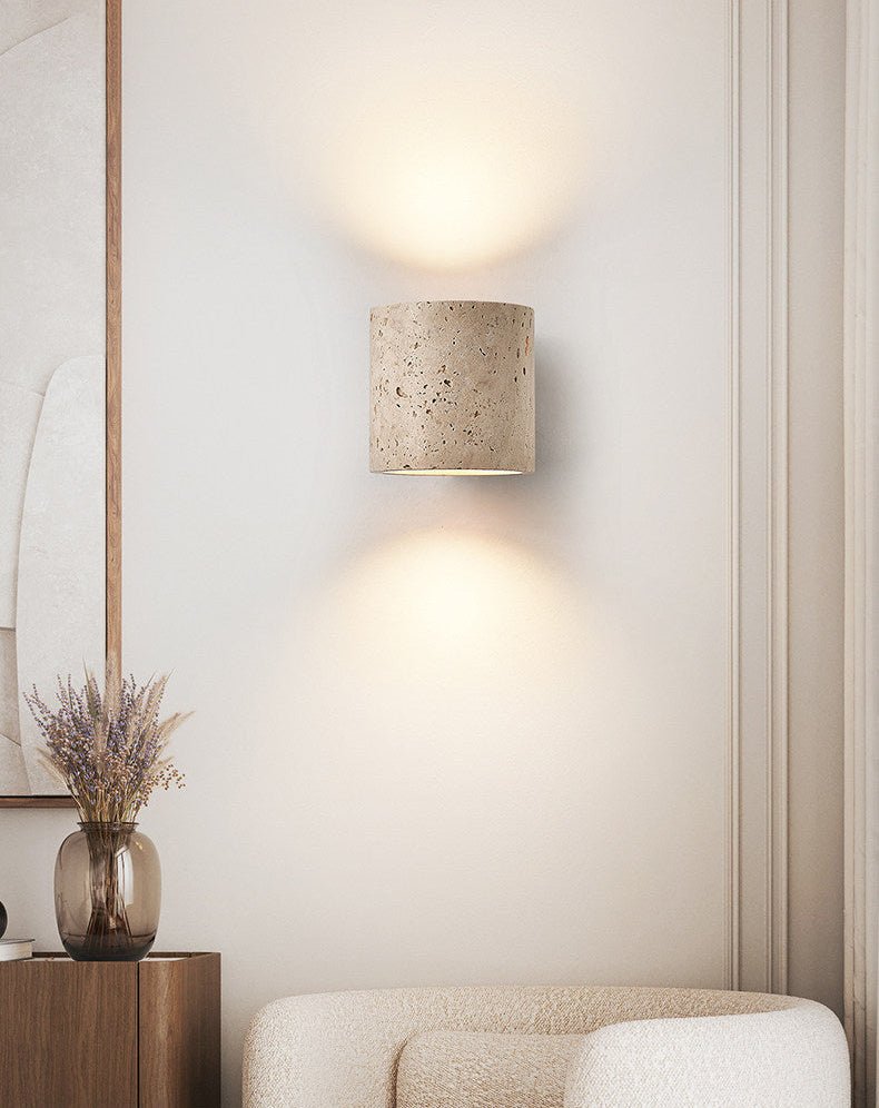 Tavian Travertine Wall Lamp - Vakkerlight