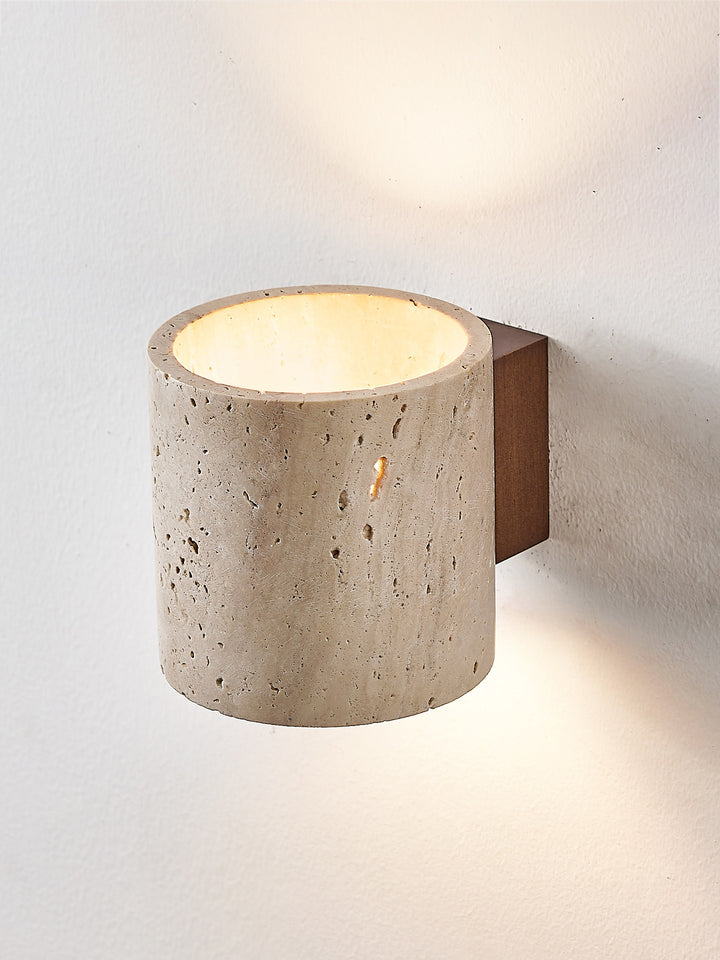 Tavian Travertine Wall Lamp - Vakkerlight