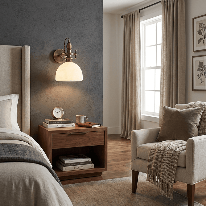 Tavira Vintage Glass Wall Sconce - Vakkerlight