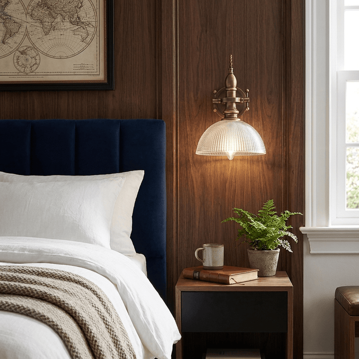 Tavira Vintage Glass Wall Sconce - Vakkerlight
