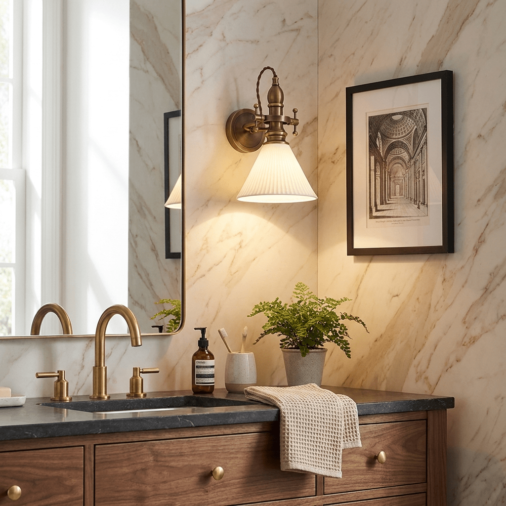 Tavira Vintage Glass Wall Sconce - Vakkerlight