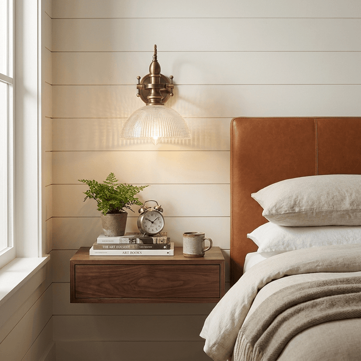 Tavira Vintage Glass Wall Sconce - Vakkerlight