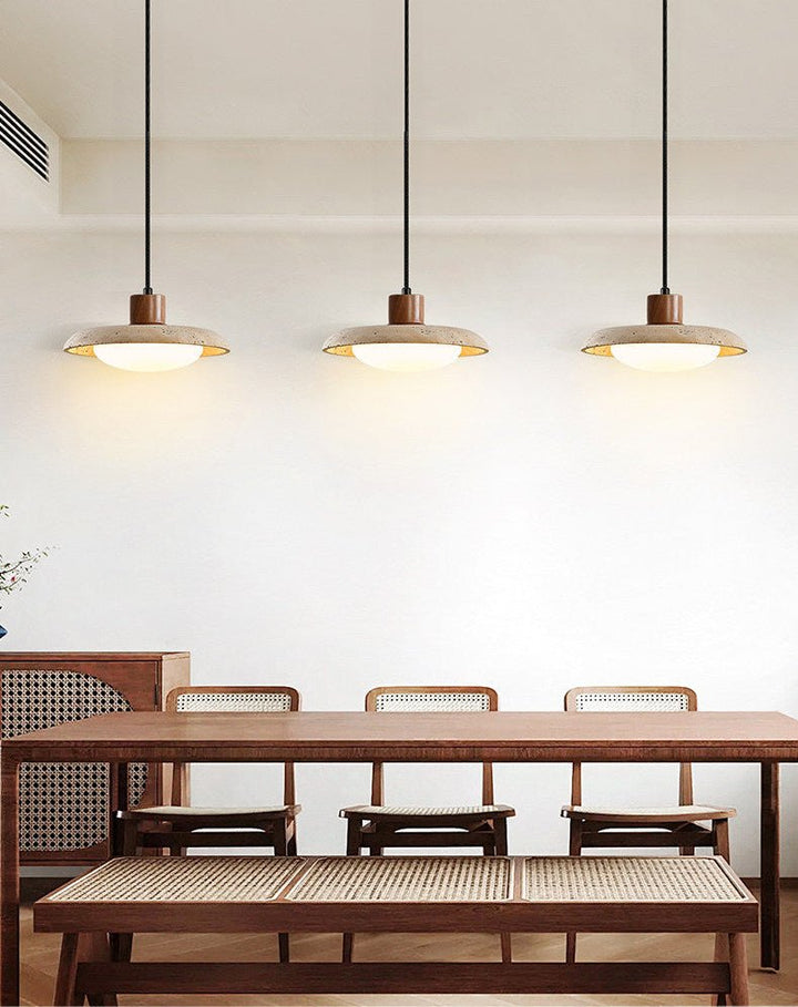 Tavola Travertine Pendant Light - Vakkerlight