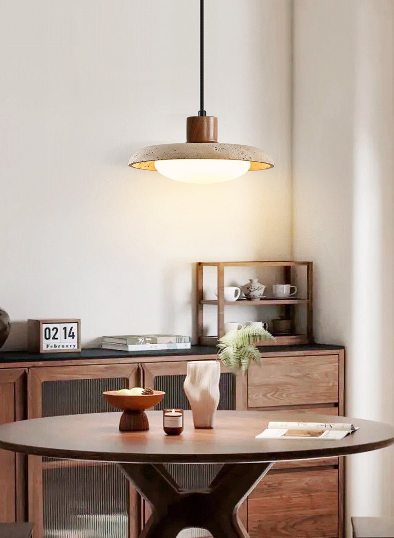 Tavola Travertine Pendant Light - Vakkerlight