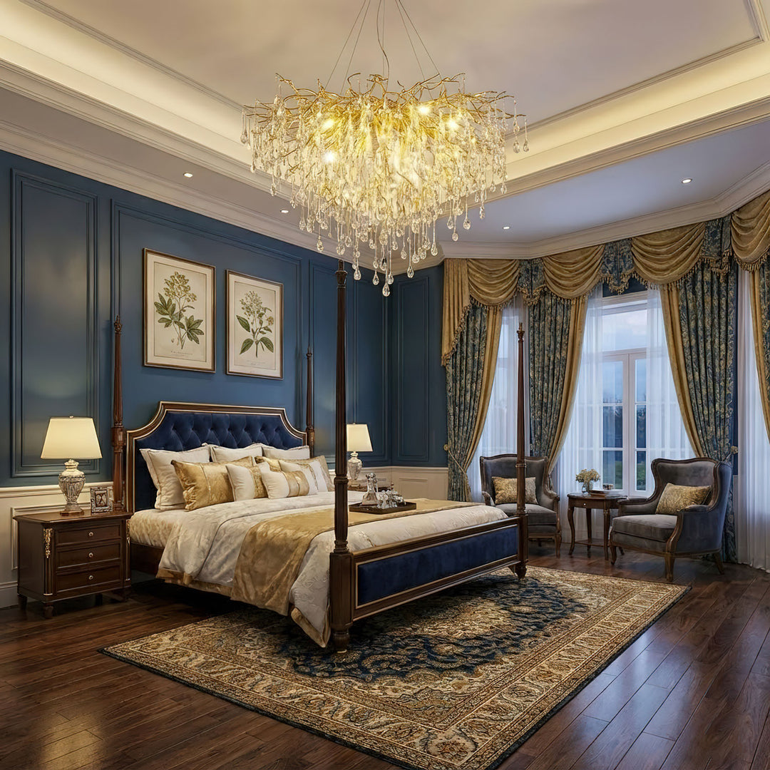 Teardrop Crystal Chandelier - Vakkerlight