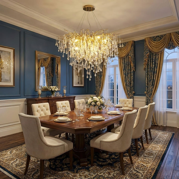 Teardrop Crystal Chandelier - Vakkerlight