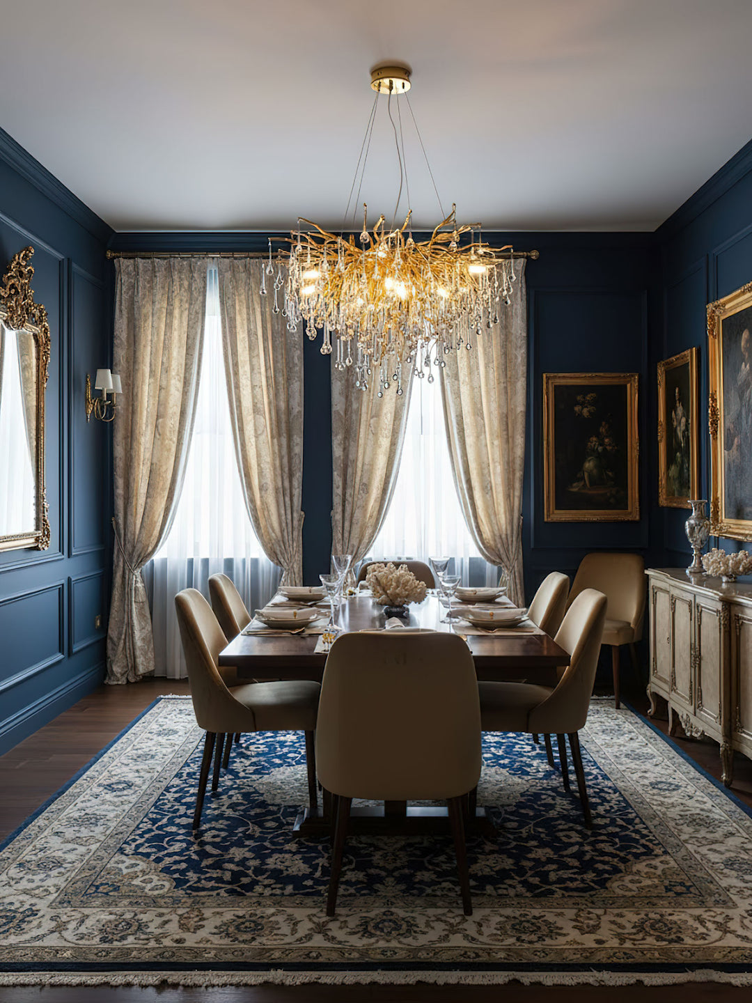 Teardrop Crystal Chandelier - Vakkerlight