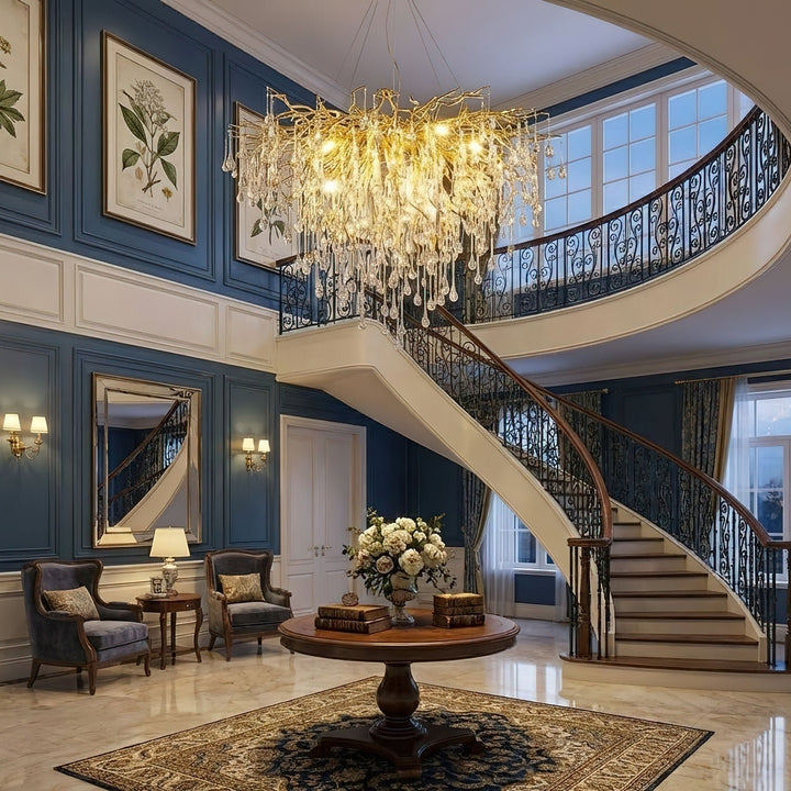 Teardrop Crystal Chandelier - Vakkerlight