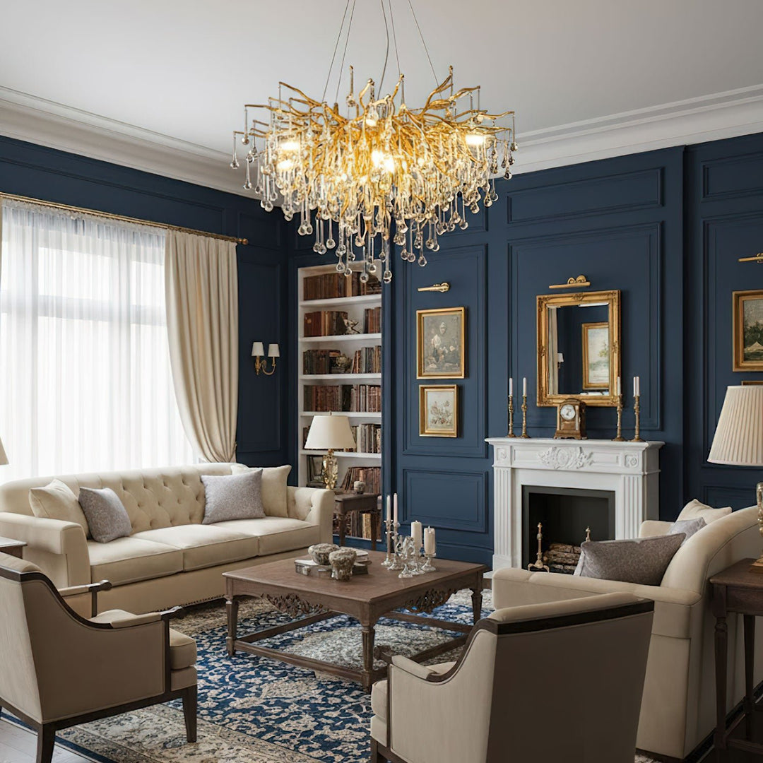 Teardrop Crystal Chandelier - Vakkerlight