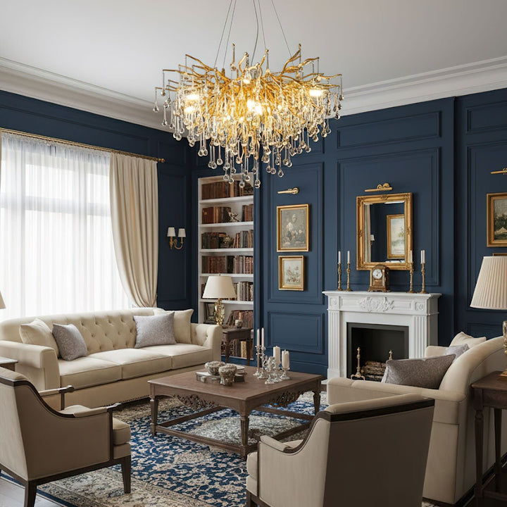 Teardrop Crystal Chandelier - Vakkerlight