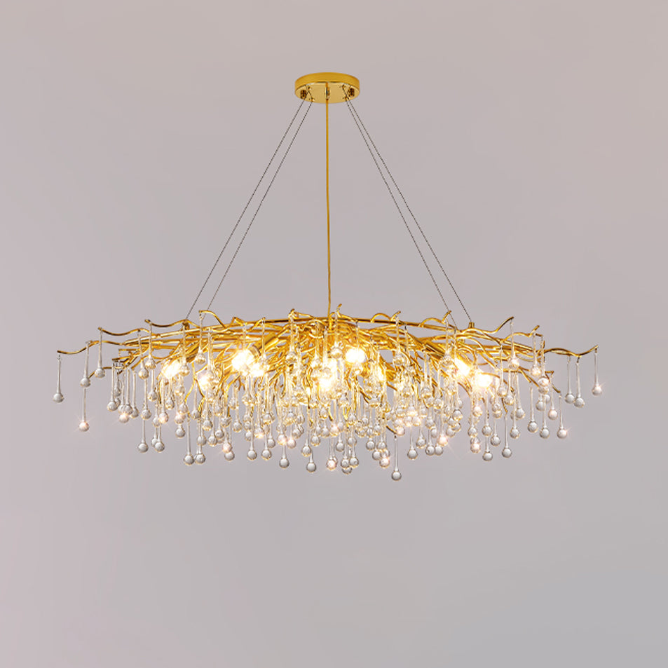 Teardrop Crystal Chandelier - Vakkerlight