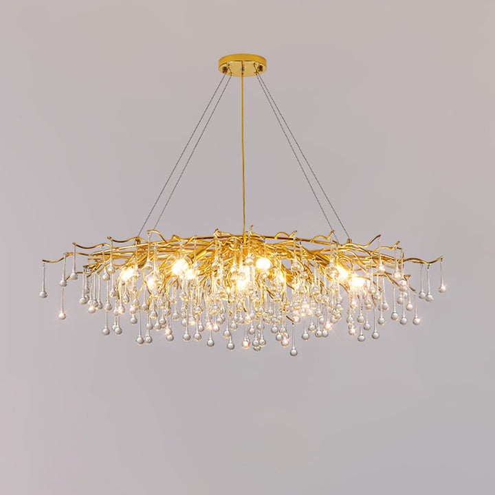 Teardrop Crystal Chandelier - Vakkerlight