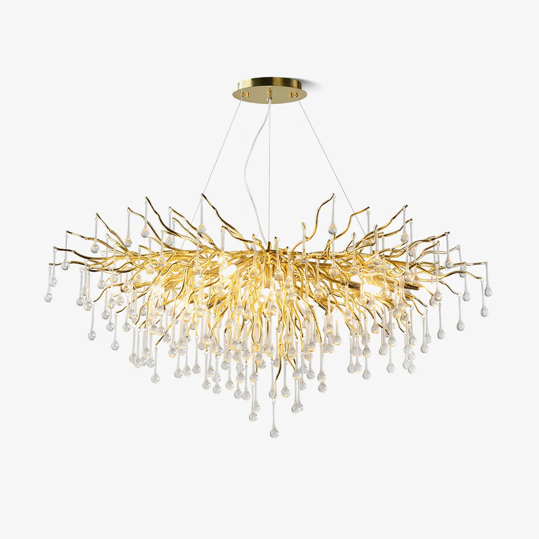 Teardrop Crystal Chandelier - Vakkerlight