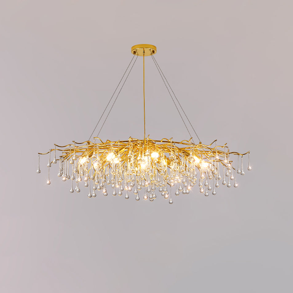 Teardrop Crystal Chandelier - Vakkerlight