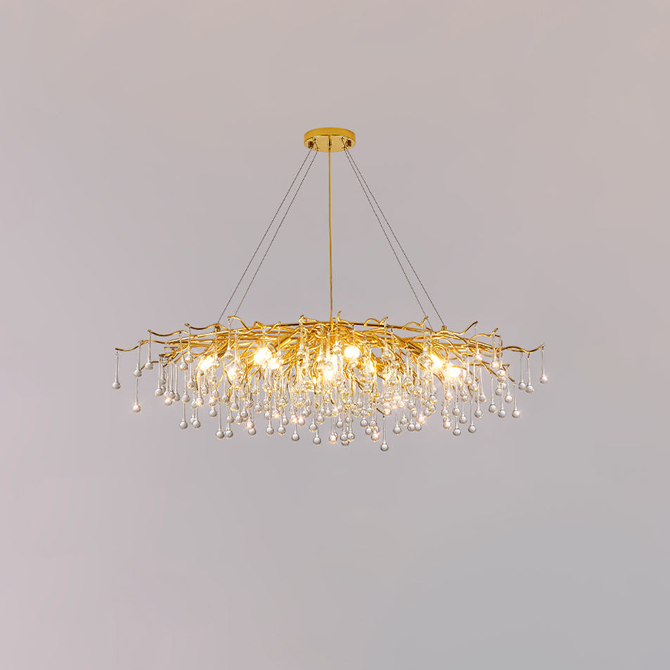 Teardrop Crystal Chandelier - Vakkerlight