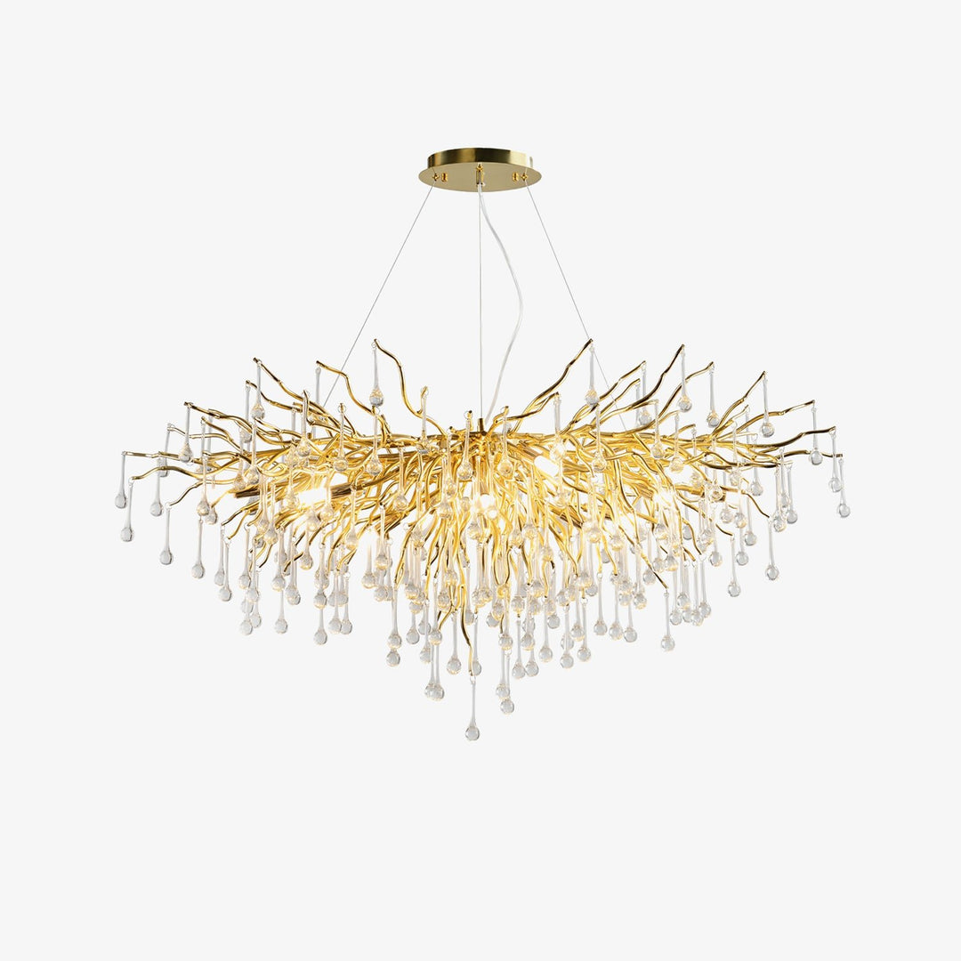 Teardrop Crystal Chandelier - Vakkerlight