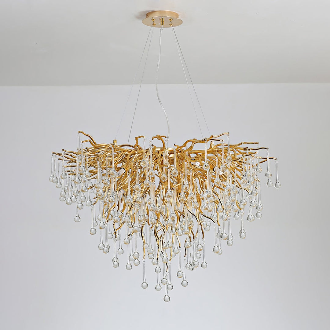 Teardrop Crystal Chandelier - Vakkerlight