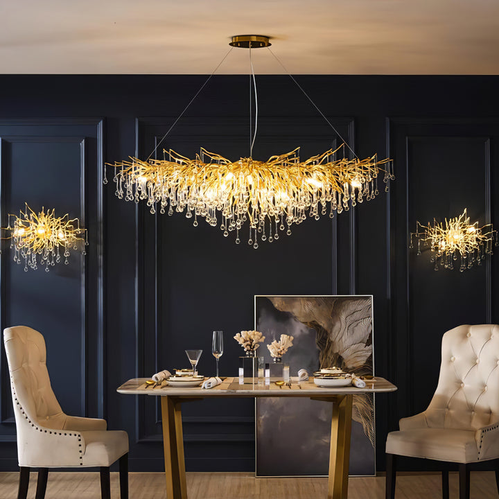 Teardrop Crystal Chandelier - Vakkerlight