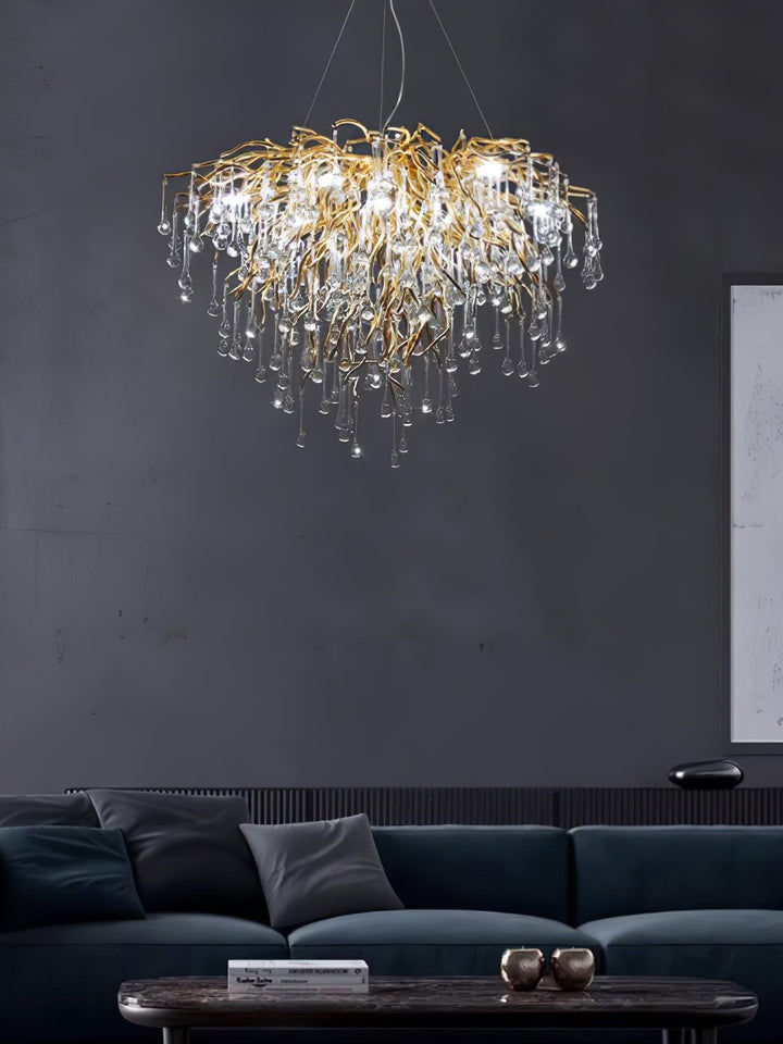 Teardrop Crystal Chandelier - Vakkerlight