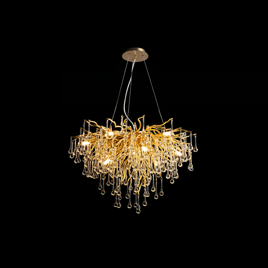 Teardrop Crystal Chandelier - Vakkerlight