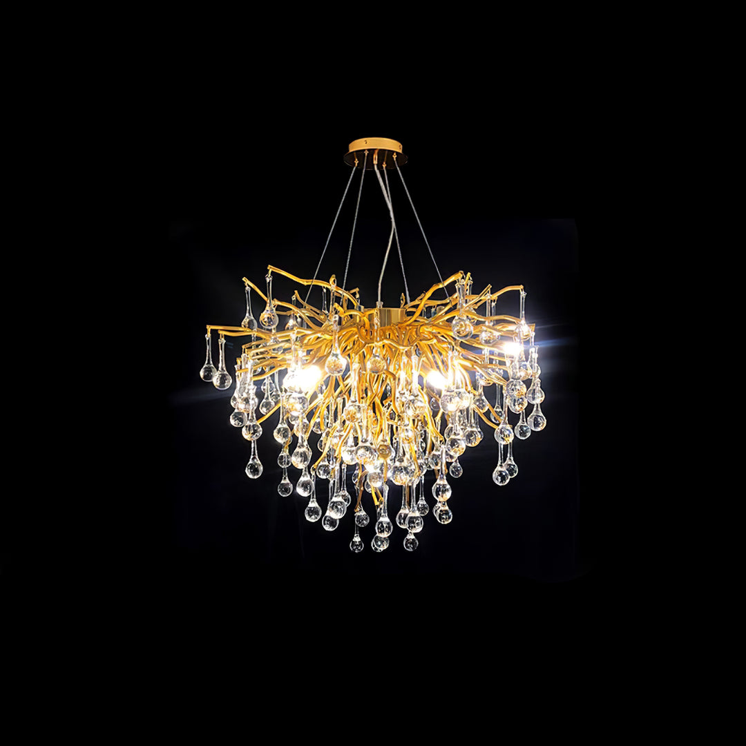 Teardrop Crystal Chandelier - Vakkerlight