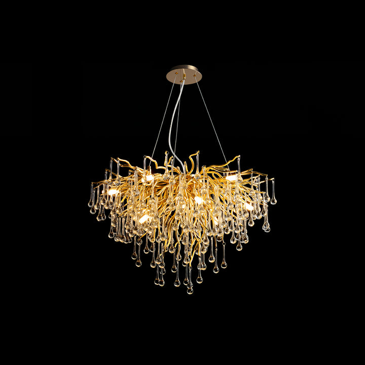 Teardrop Crystal Chandelier - Vakkerlight