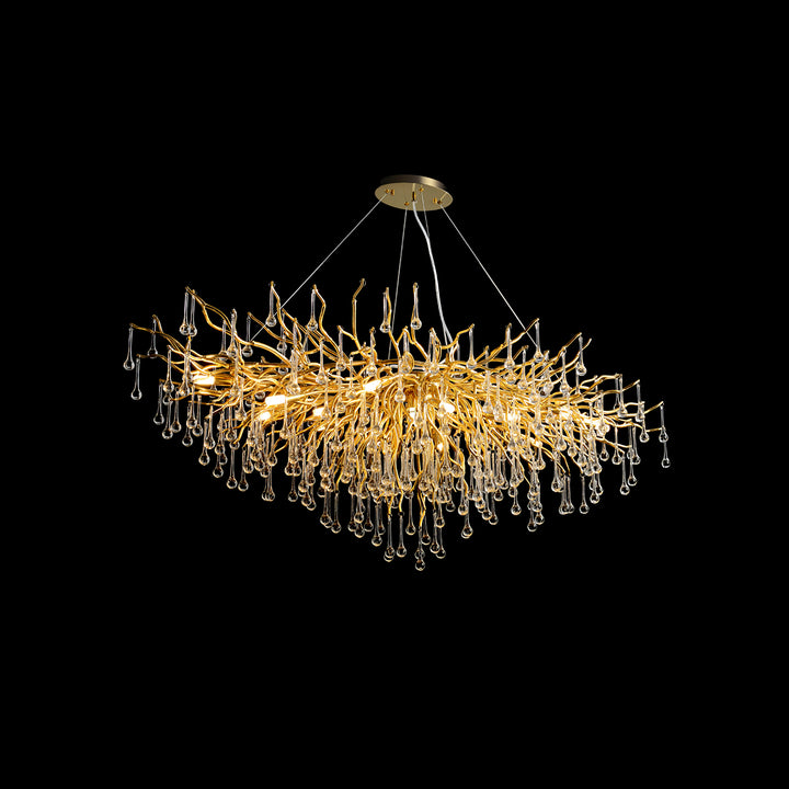 Teardrop Crystal Chandelier - Vakkerlight