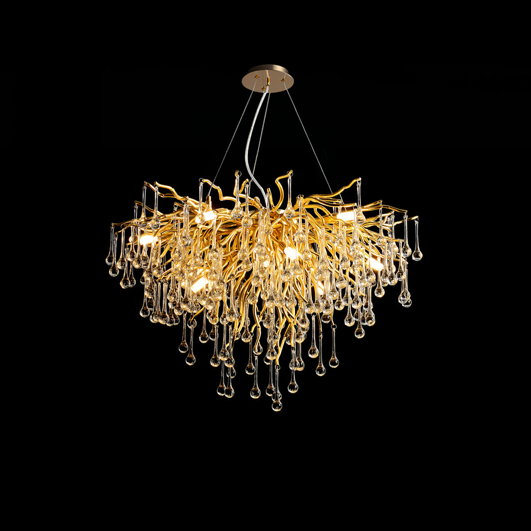 Teardrop Crystal Chandelier - Vakkerlight