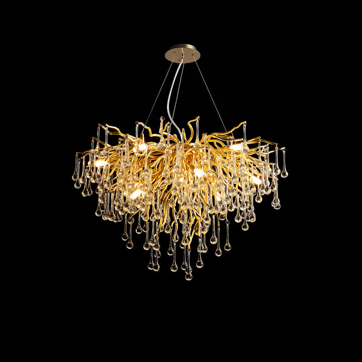 Teardrop Crystal Chandelier - Vakkerlight