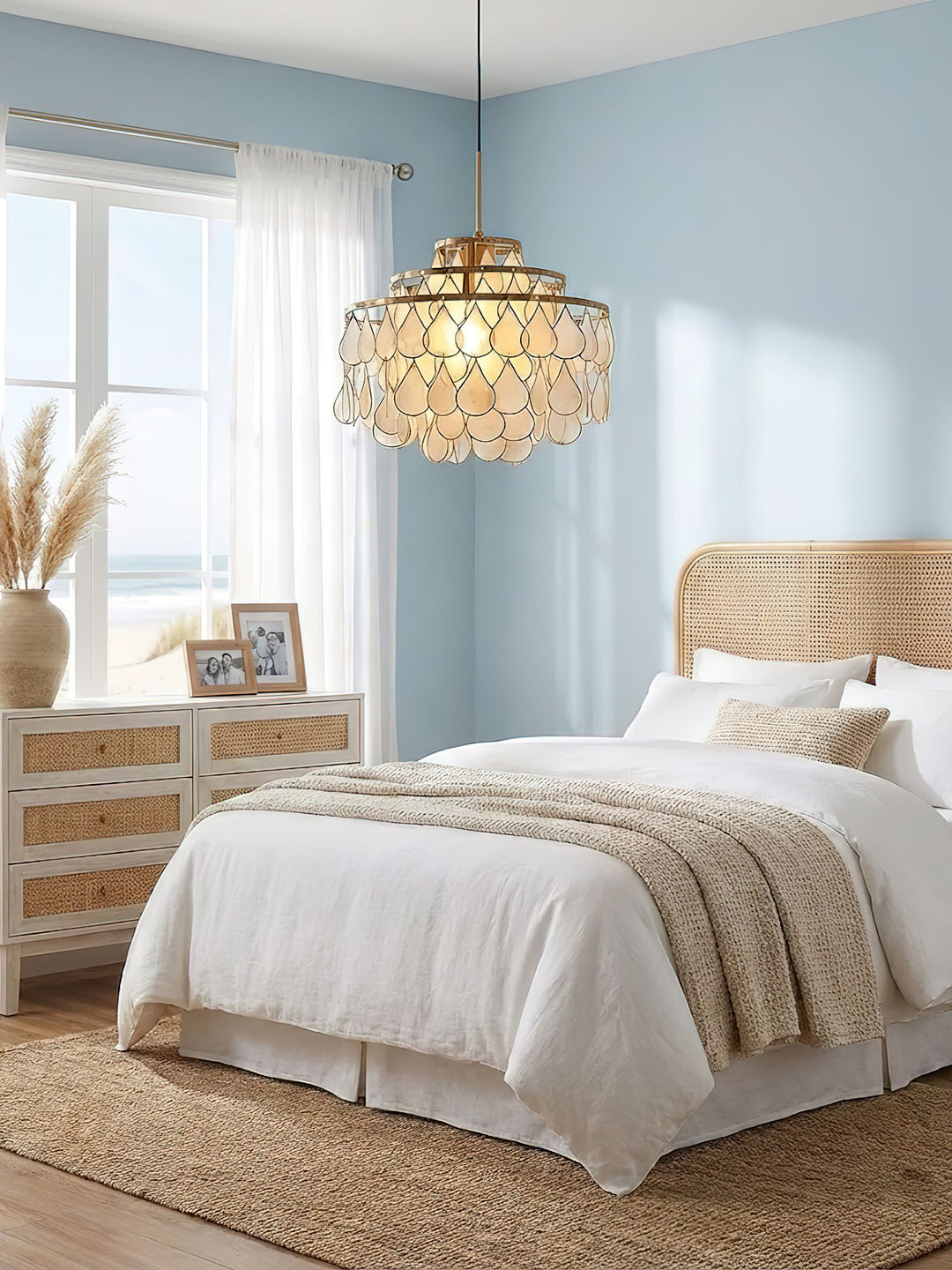 Teardrops Shell Chandelier - Vakkerlight