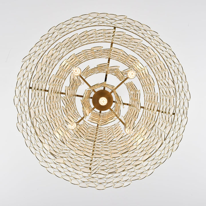 Teardrops Shell Chandelier - Vakkerlight