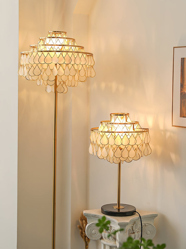 Teardrops Shell Table Lamp - Vakkerlight
