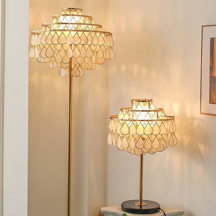 Teardrops Shell Table Lamp - Vakkerlight