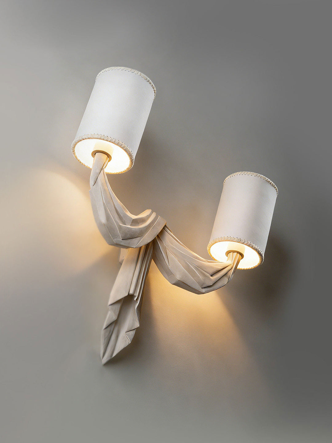 Teatro Draped Double Wall Sconce - Vakkerlight