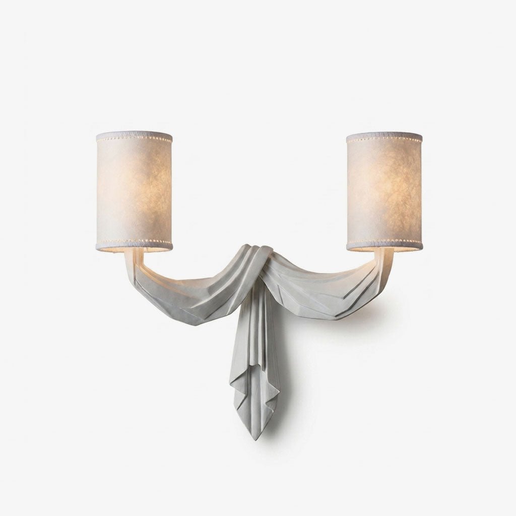 Teatro Draped Double Wall Sconce - Vakkerlight