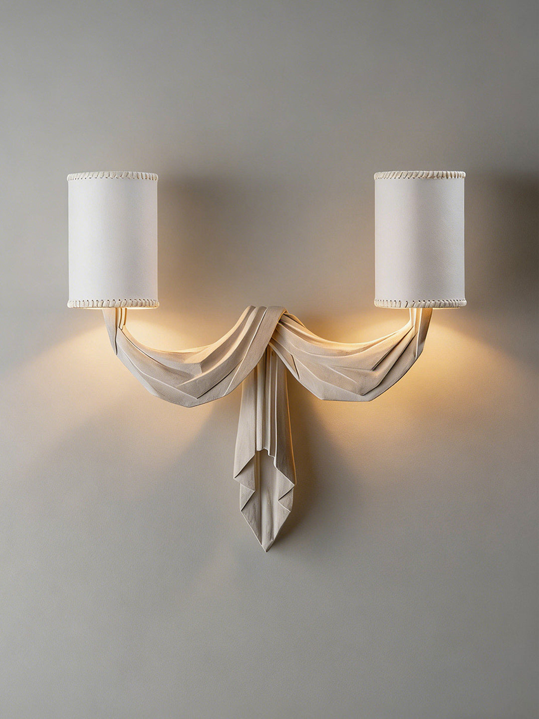 Teatro Draped Double Wall Sconce - Vakkerlight