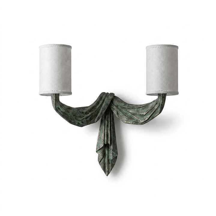 Teatro Draped Double Wall Sconce - Vakkerlight